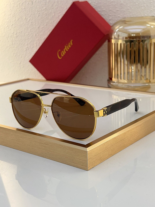 Cartier Sunglasses AAAA-6914