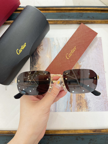 Cartier Sunglasses AAAA-6037
