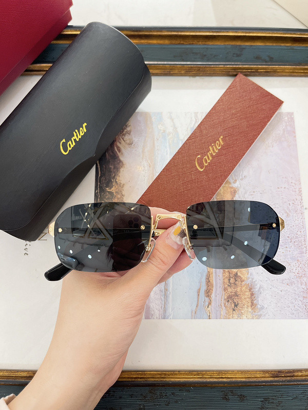 Cartier Sunglasses AAAA-6033