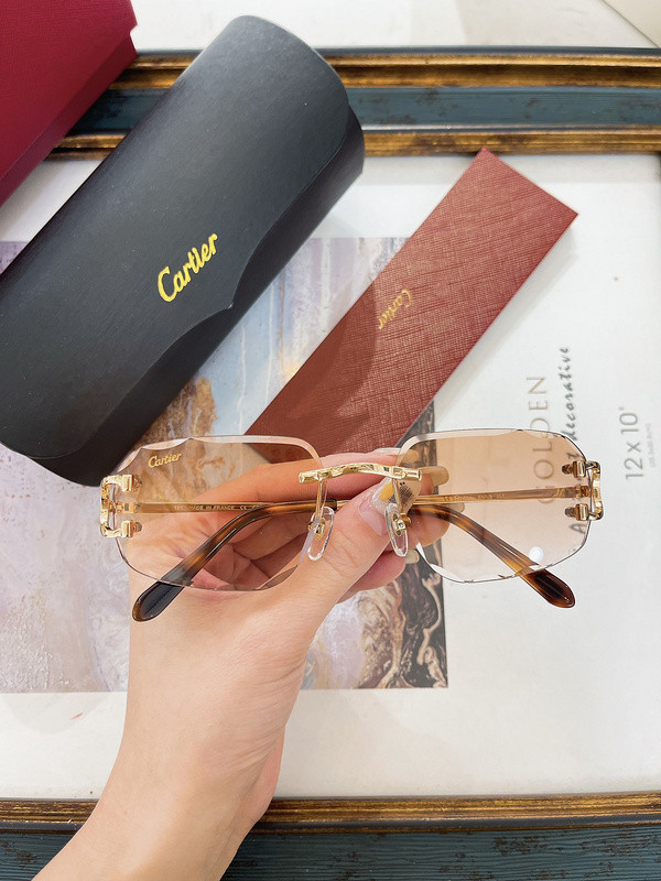 Cartier Sunglasses AAAA-5904