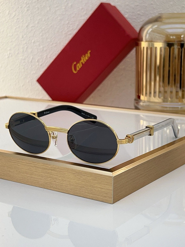 Cartier Sunglasses AAAA-6356