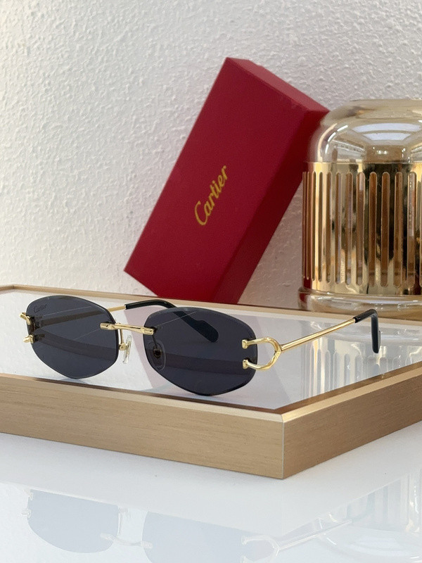 Cartier Sunglasses AAAA-6633