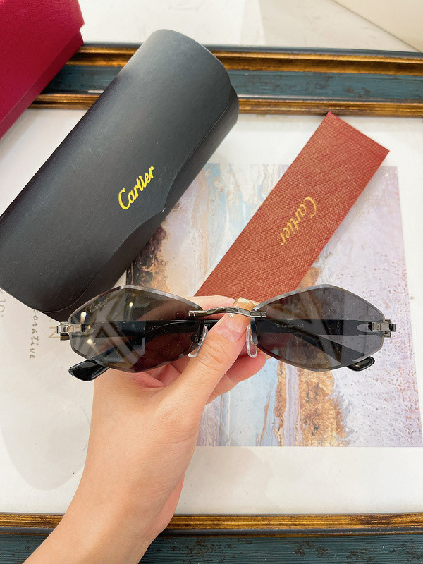 Cartier Sunglasses AAAA-6195