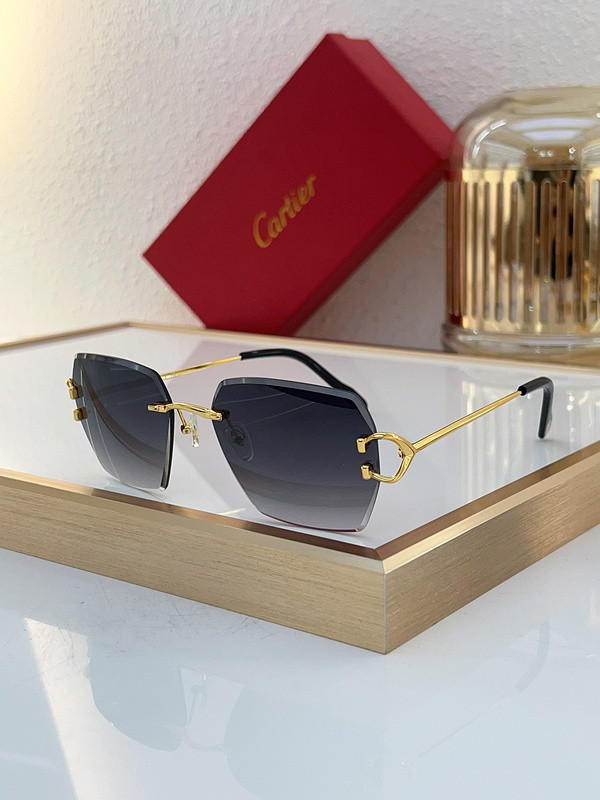 Cartier Sunglasses AAAA-6614