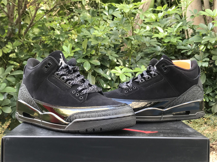 Authentic Air Jordan 3 Black cat
