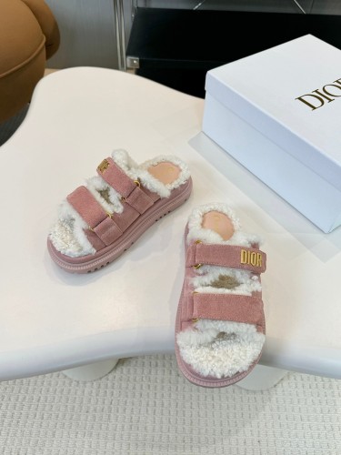 Dior women slippers 1：1 quality-394