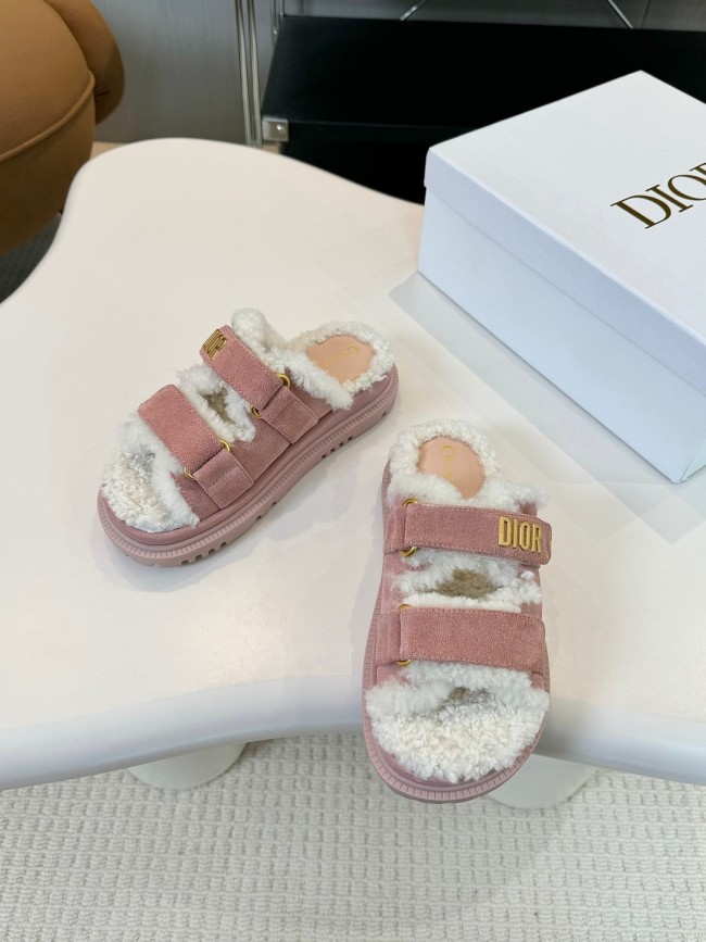 Dior women slippers 1：1 quality-394