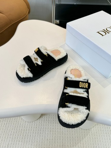 Dior women slippers 1：1 quality-397