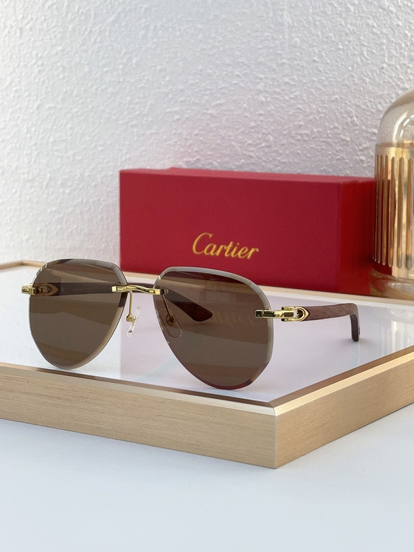 Cartier Sunglasses AAAA-7169