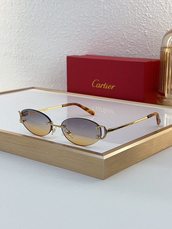 Cartier Sunglasses AAAA-6971