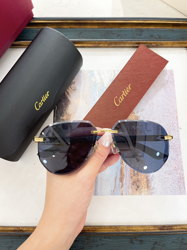 Cartier Sunglasses AAAA-7221