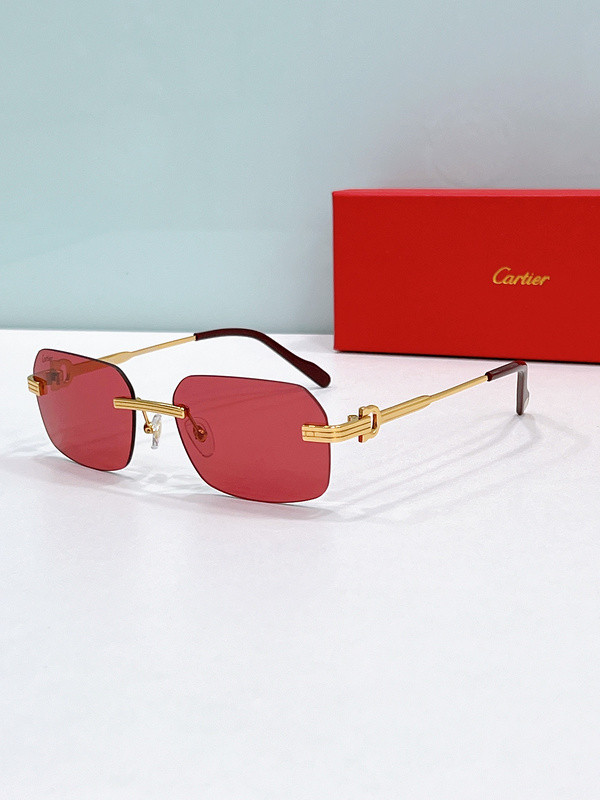 Cartier Sunglasses AAAA-7089