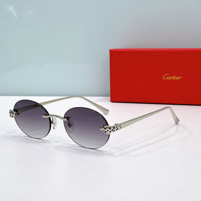 Cartier Sunglasses AAAA-7426