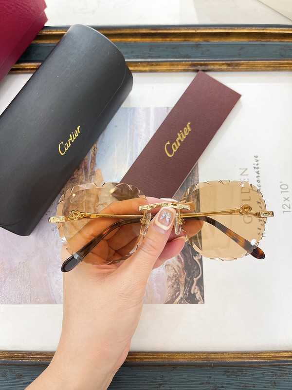 Cartier Sunglasses AAAA-7117