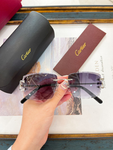 Cartier Sunglasses AAAA-7017