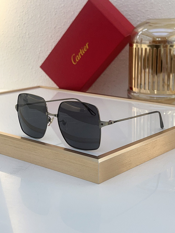 Cartier Sunglasses AAAA-7156