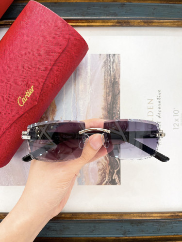 Cartier Sunglasses AAAA-7061