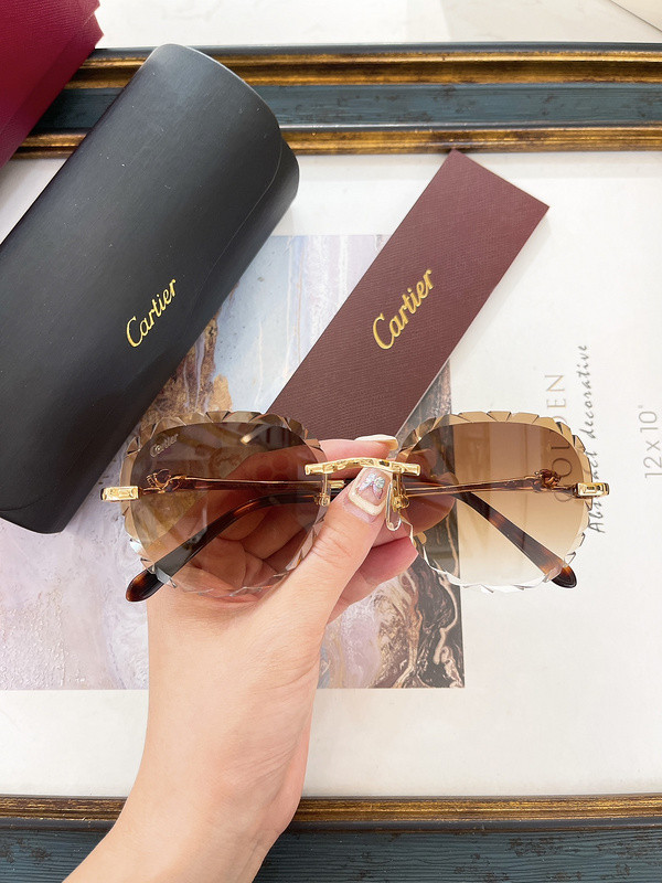Cartier Sunglasses AAAA-7111