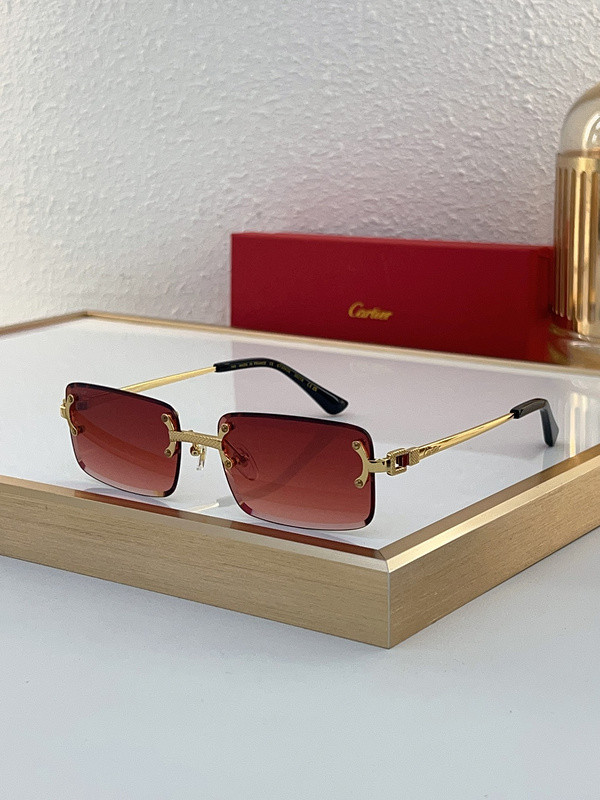 Cartier Sunglasses AAAA-7369