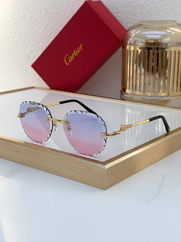 Cartier Sunglasses AAAA-7105