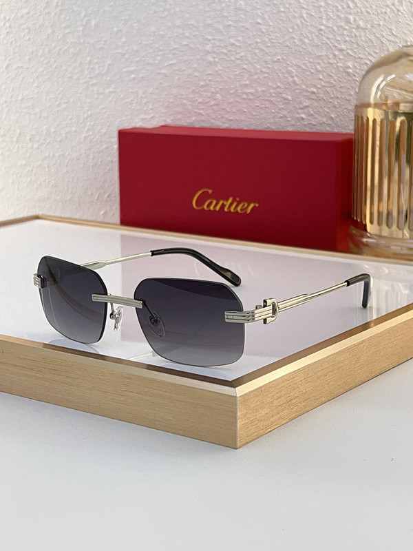 Cartier Sunglasses AAAA-7075