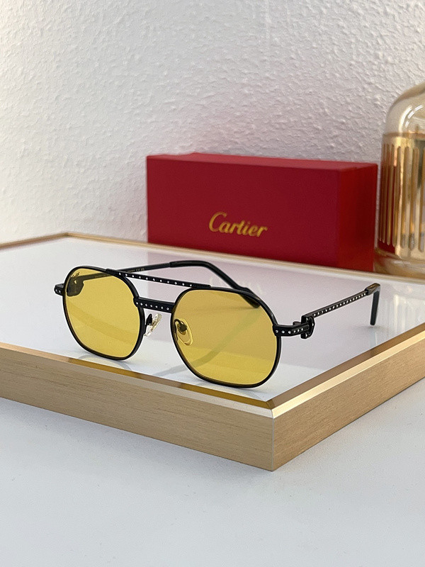 Cartier Sunglasses AAAA-7167