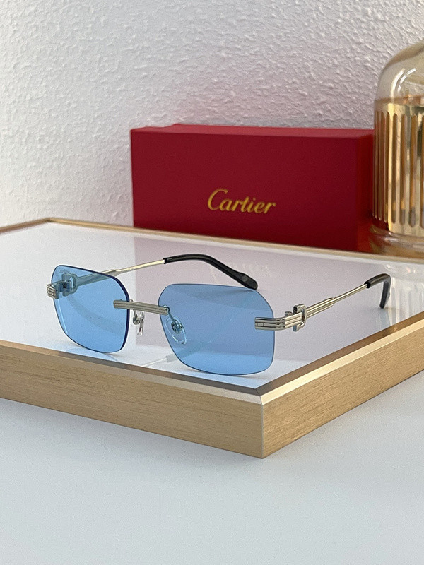 Cartier Sunglasses AAAA-7071