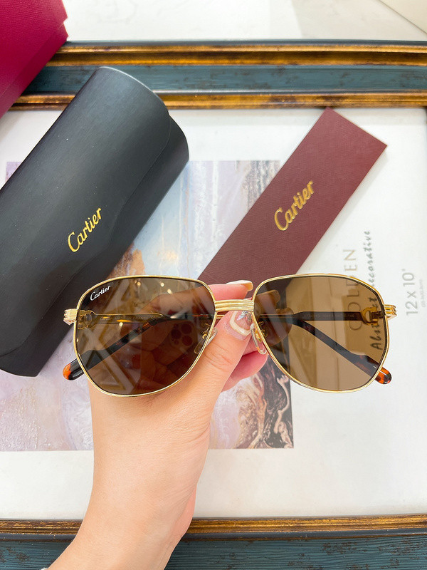 Cartier Sunglasses AAAA-7236