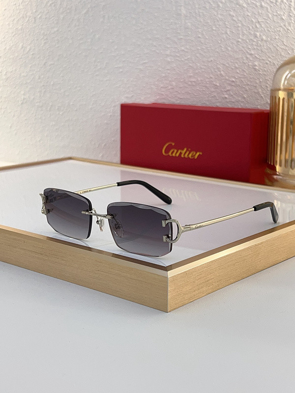 Cartier Sunglasses AAAA-6987