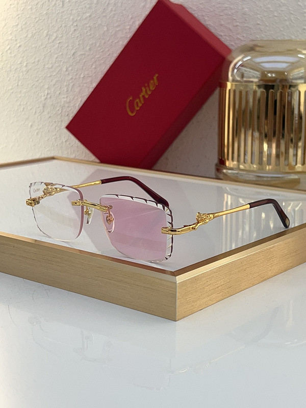 Cartier Sunglasses AAAA-6955
