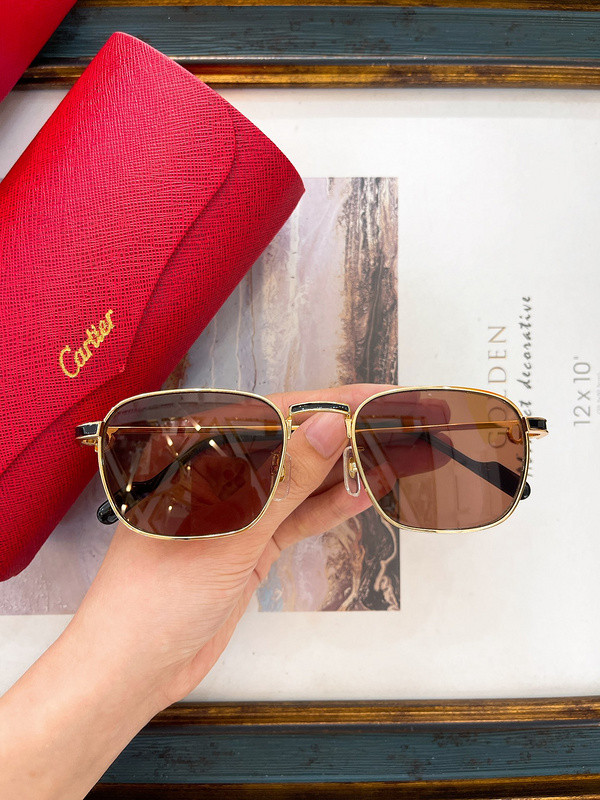 Cartier Sunglasses AAAA-7385