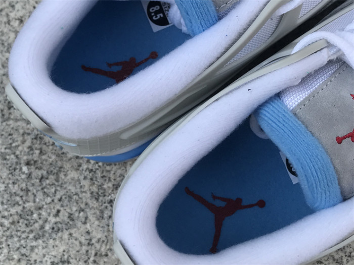 Authentic Air jordan 4 RM “White Neutral Grey”