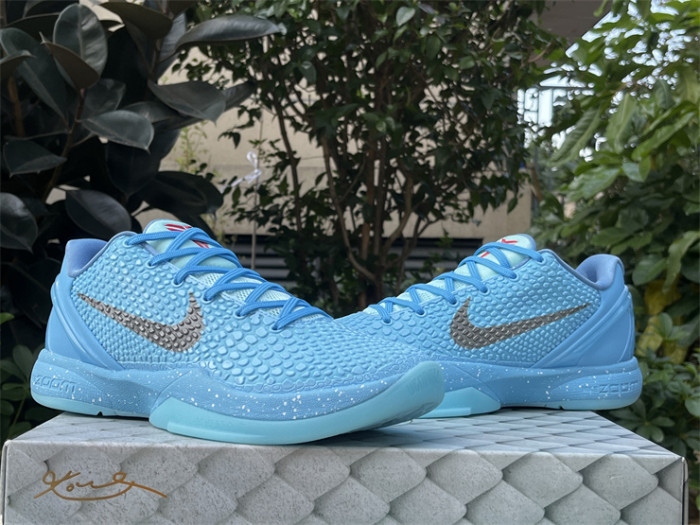 Authentic Nike Zoom Kobe 6 FTB Blue