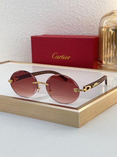 Cartier Sunglasses AAAA-7845