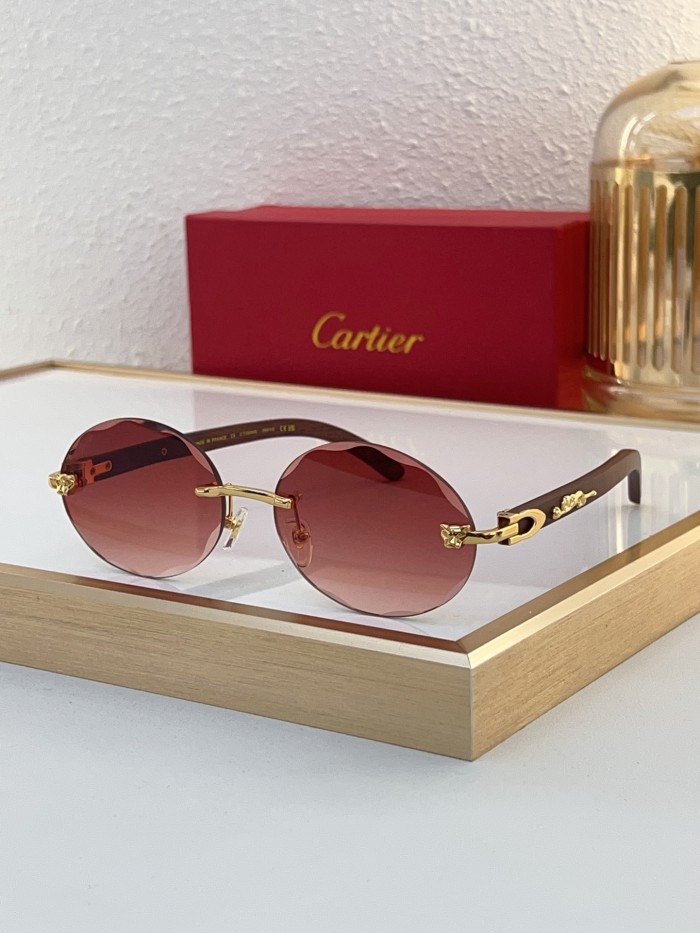 Cartier Sunglasses AAAA-7845