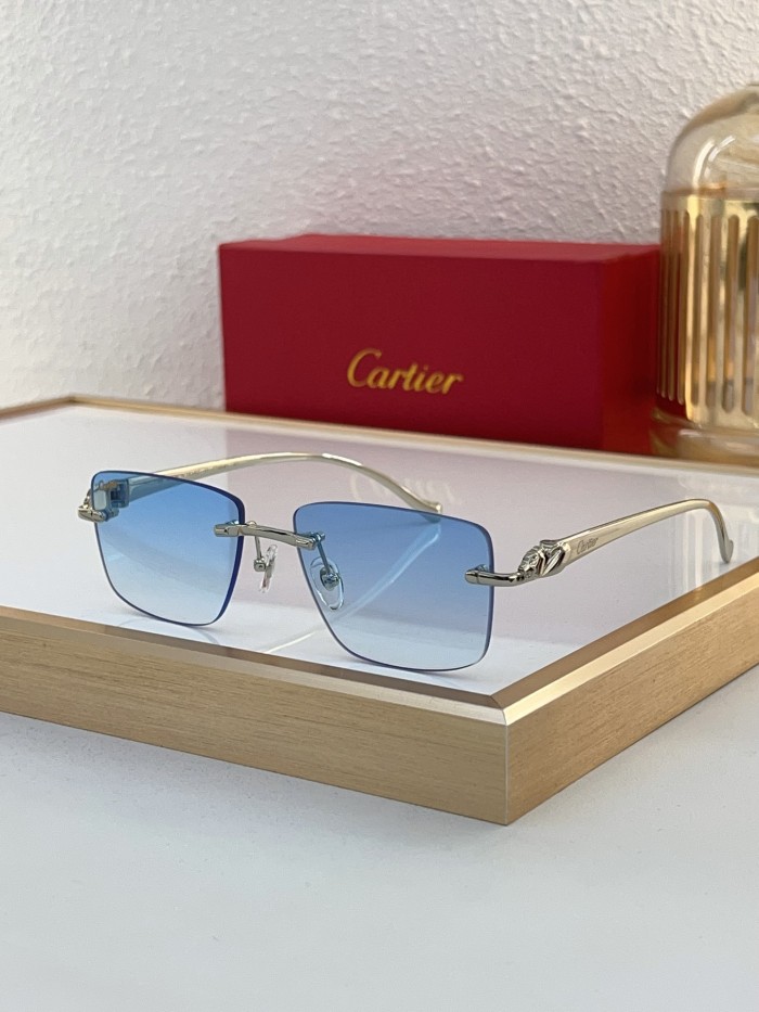 Cartier Sunglasses AAAA-7813