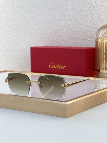 Cartier Sunglasses AAAA-7619