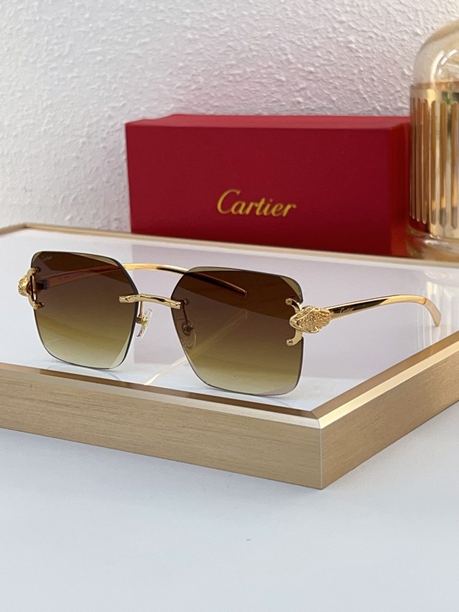 Cartier Sunglasses AAAA-7662