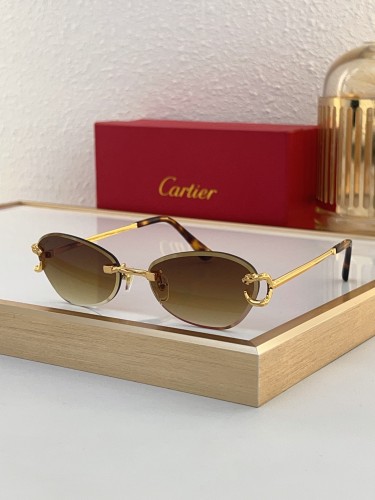 Cartier Sunglasses AAAA-7960