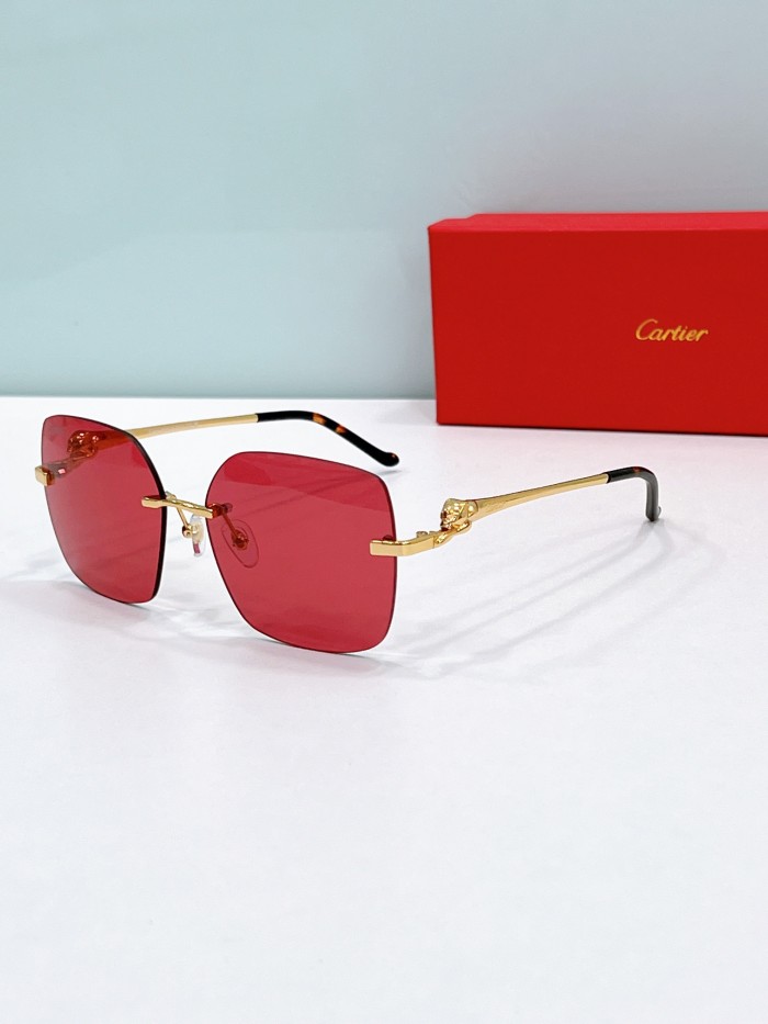Cartier Sunglasses AAAA-7554