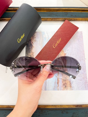 Cartier Sunglasses AAAA-8115