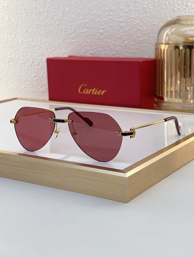 Cartier Sunglasses AAAA-8049