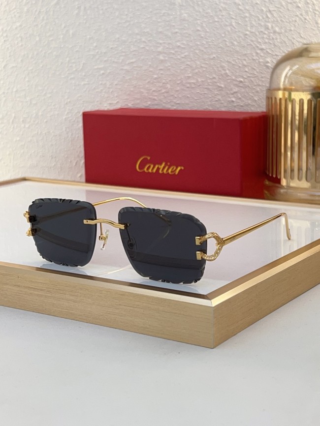 Cartier Sunglasses AAAA-8045