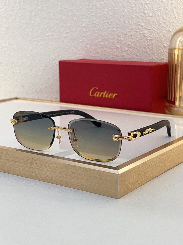 Cartier Sunglasses AAAA-7837