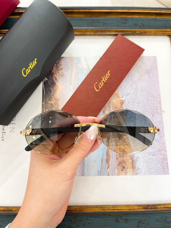 Cartier Sunglasses AAAA-7697