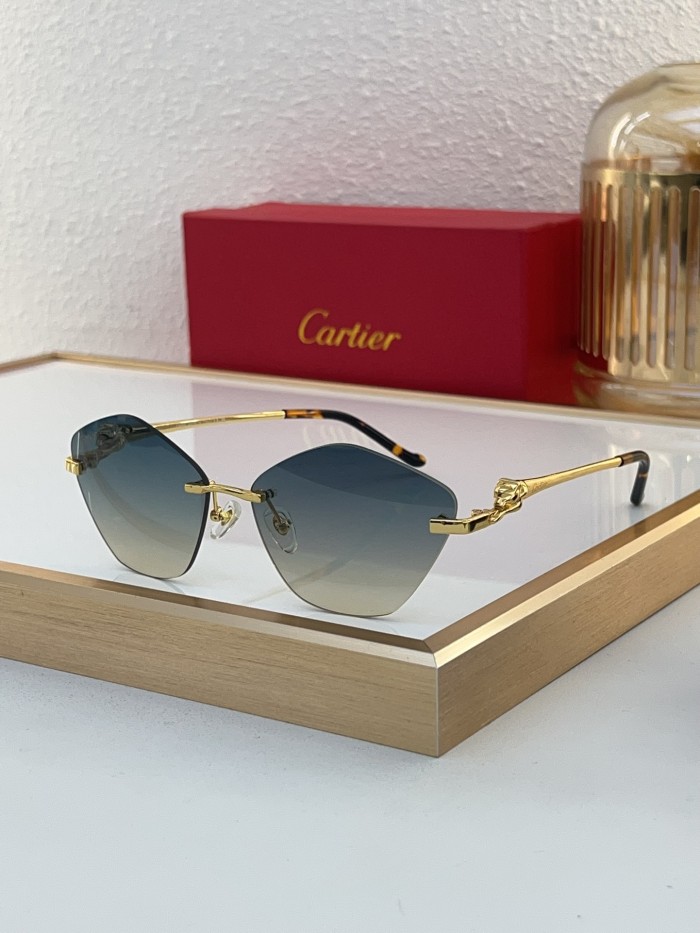 Cartier Sunglasses AAAA-7598
