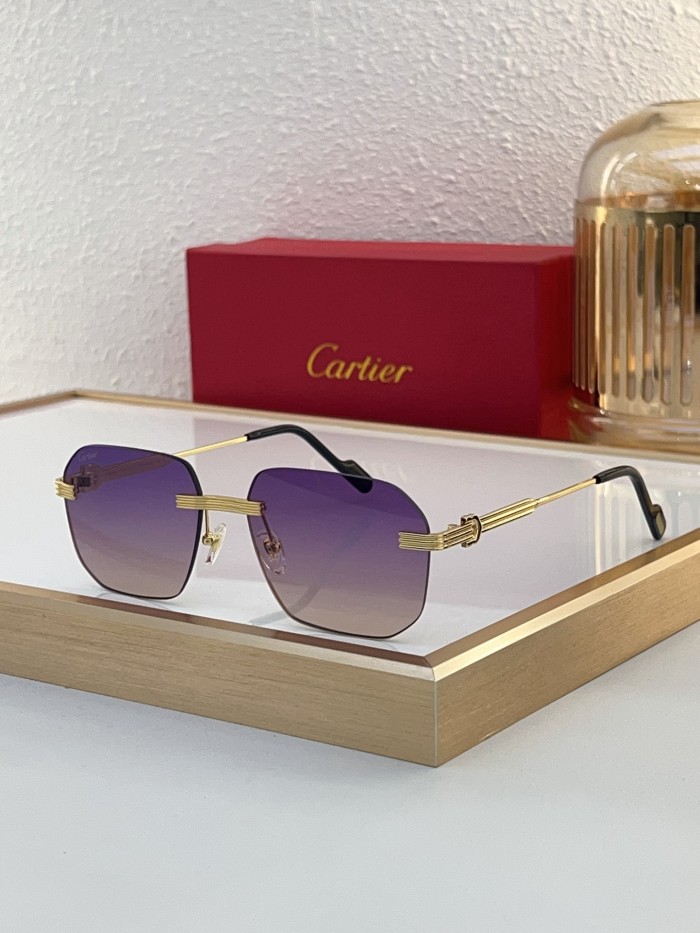Cartier Sunglasses AAAA-7820