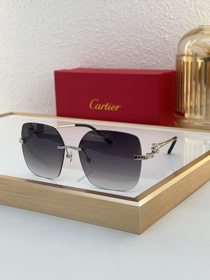 Cartier Sunglasses AAAA-7609