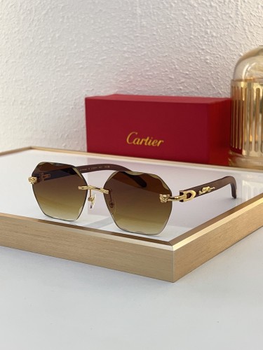 Cartier Sunglasses AAAA-7858