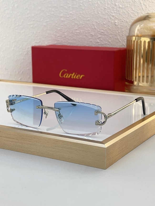 Cartier Sunglasses AAAA-7987